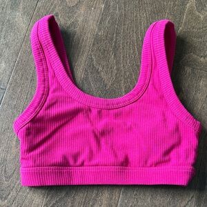 Alo Yoga Hot Pink Bra
